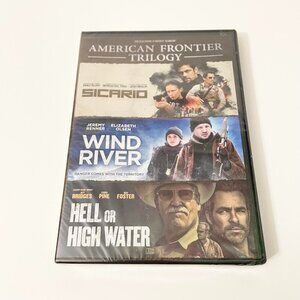 American Frontier Trilogy DVD Sicario Wind River Hell Or High Water